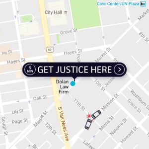 Can I sue Uber - FAQ from Dolan Law Firm - nation's leading Uber car accident attorneys