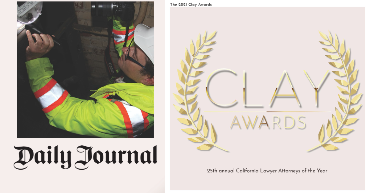 Christopher B. Dolan Honored With 2021 CLAY AWARD | Dolan Law Firm