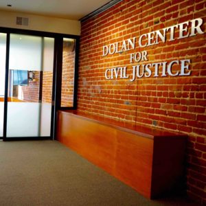 The Dolan Center for Civil Justice is located on the third floor of our San Francisco office.
